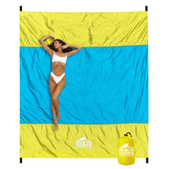 Beach Dudes Sunny Day Oversized Blanket for spacious family picnics outdoors