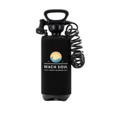 Beach Soul portable pressurized shower pump for quick outdoor rinses.