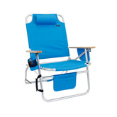 BeachMall Big Jumbo 500lbs XL Wide Beach Chair seat provides generous room for comfortable lounging.