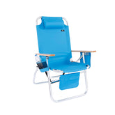 BeachMall Deluxe XL chair with 17-inch seat height for easy sand access.