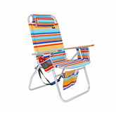 BeachMall large heavy-duty beach chair with 300 lb capacity, ideal for big-and-tall comfort on sand.
