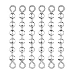 Bead chain swivel with 4 beads, 0.177 inch diameter