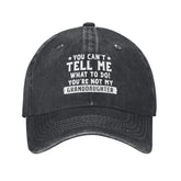Beafoliya funny hat front view in black, bold statement
