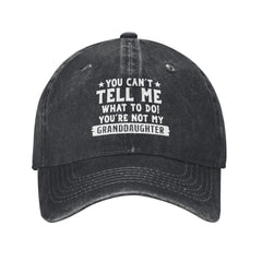 Beafoliya funny hat front view in black, bold statement