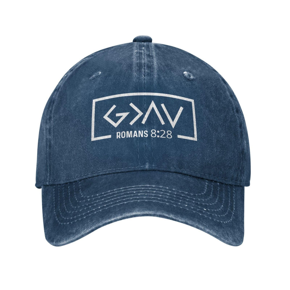 Beafoliya Funny Hat front view in navy for daily casual wear.