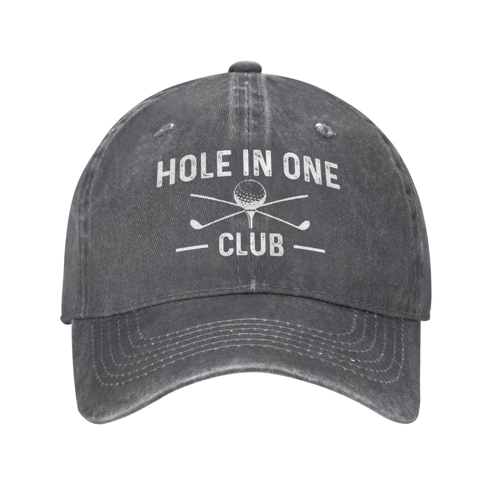 Beafoliya Holes In One Club Cap front view for casual look and sun protection.