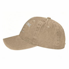 Beafoliya Holes In One Club Hat back view, classic six-panel design with secure buckle.