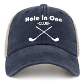 Beafoliya Holes In One Club Hat front view, bold logo for casual daily wear