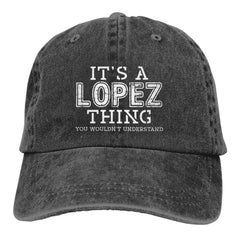 Beafoliya Lopez Thing hat with black graphic, versatile unisex accessory for casual wear