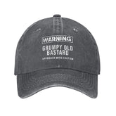 Beafoliya warning cap on woman showing bold design for casual daily wear