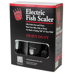 Bear Paw HDEFS scaling head in motion for fast, safe fish scaling.