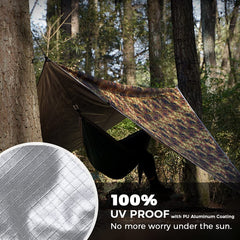 Bearhard tarp ultralight packability enables easy transport in backpacks or vehicles