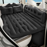 BEBAS inflatable air mattress backseat provides comfortable resting space on road trips.