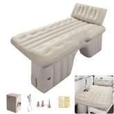BEBAS self-inflating SUV air mattress backseat bed unfolded for comfortable road trips.