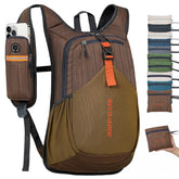 BECOJADDE 15L folded backpack ready for compact travel