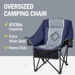 Behairity oversized chair with 400 lb frame demonstrates durable support.