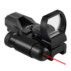 Beileshi Reflex Sight with four reticles for rapid target acquisition.