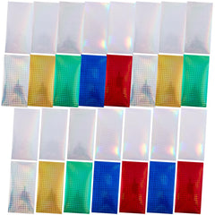 Beinkmake 30pcs holographic fishing lure tape on white background