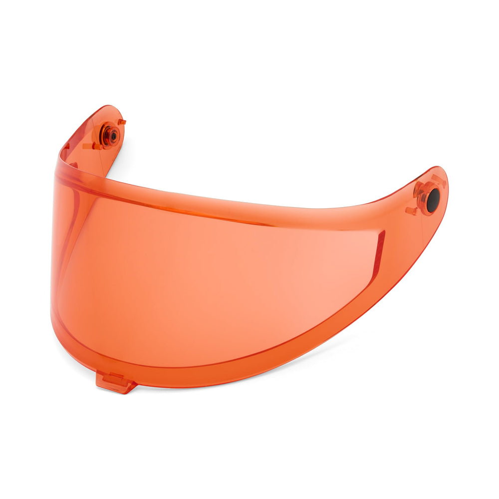 Bell Click Release V2 shield in persimmon tint enhances visibility and style for Lithium helmets.