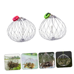 The BELLIFFY minnow trap includes a bait case and easy cleaning