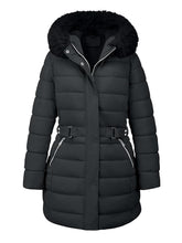 Bellivera LZ13022BPLUS mid-length silhouette for versatile winter layering.