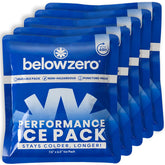 Below Zero compact ice pack 7.5x6.5 inches keeps lunch boxes cold all day.