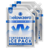 Below Zero ice packs 14x10x1 front view provide large-scale cooling power.