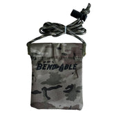 Bend-Able Reed Quiver Pouch front view for fast access to reeds.