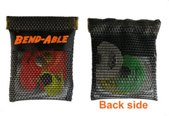 Bend-Able Reed Quiver Pouch with adjustable neck lanyard for hands-free carry