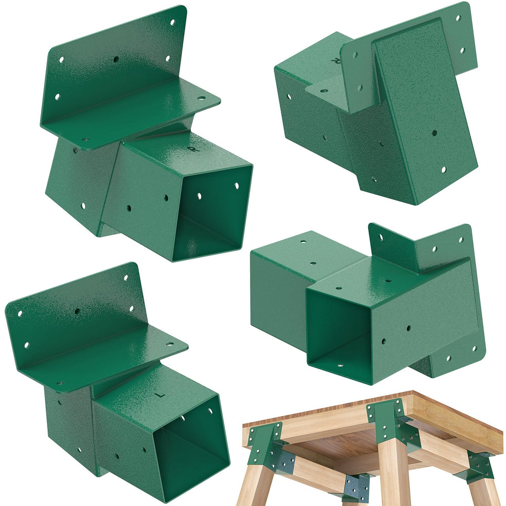 BeneLabel deer blind brackets 4x4 pack ready for outdoor installation.