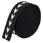 BENECREAT arrow-pattern polycotton webbing offers durable tote bag handles with easy sewing.