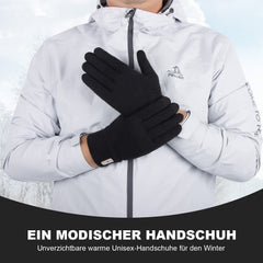 Benirap winter gloves anti-slip palm pattern improves grip on devices and gear