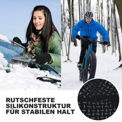 Benirap winter gloves four-way stretch fabric for a snug flexible fit