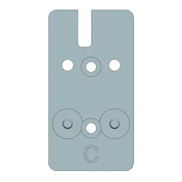Beretta 90 Series RDO optics plate for C-More dots improves target acquisition.