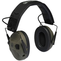 Beretta Electronic Earmuffs compact ergonomic fit ideal for long shooting sessions.