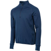 Beretta Stretch Tech fleece in blue Total Eclipse front view highlighting flexible movement