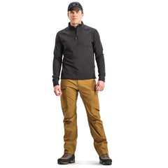 Beretta fleece shirt side pocket with secure zipper for essentials