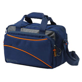 Beretta Uniform Pro EVO field bag blue front view shows rugged durability on the range.