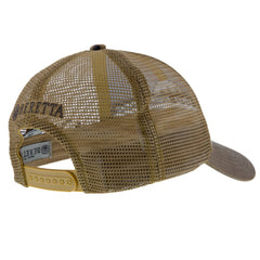 Close up of waxed cotton brim on Beretta Avayde hat
