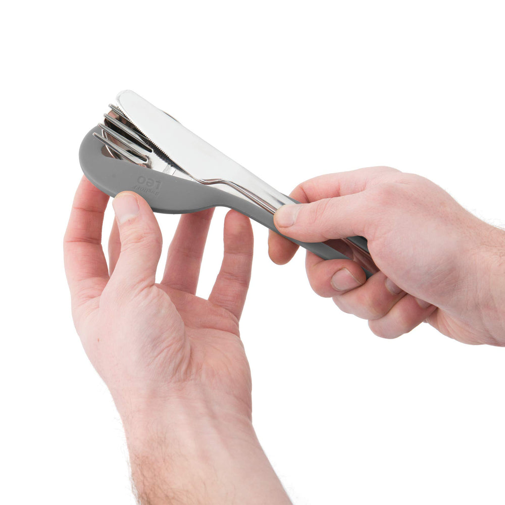 Berghoff Leo knife in 18/10 stainless steel for durable travel dining.