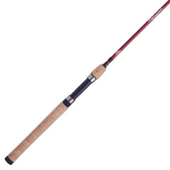 Berkley Cherrywood HD 7' spinning rod reel seat demonstrates stable anchor for lightweight setups.