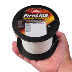 Berkley FireLine Smoke 8-strand fused-technology delivers durable abrasion resistance.