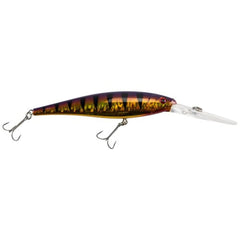 Berkley Flicker Minnow in Slick Purple Bengal for quick strikes in freshwater.