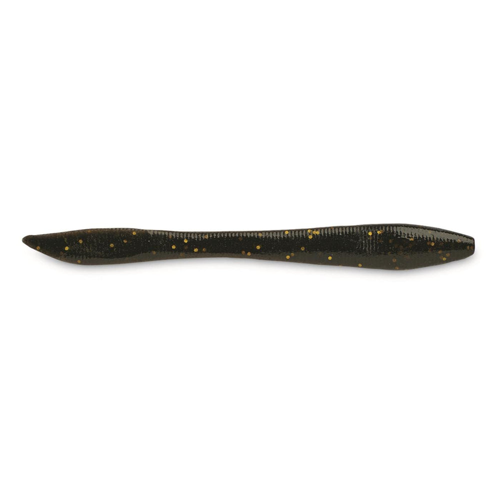 Berkley Gulp! Jumbo Leech in 3-Mile color delivers durable, lifelike bait.