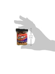 Berkley Gulp! maggot natural texture detail demonstrates durable soft bait for repeated casts