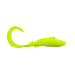 Berkley Gulp Nemesis Pink Shine minnow body detail highlighting realistic tail movement.