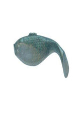 Berkley Gulp Pogy Smelt 3in front view showing saltwater lure ready for casting