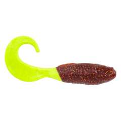Berkley Gulp! Swimming Mullet body view shows natural shape for realistic presentation.