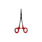 Berkley Hemostat Pliers 6" Red with non-slip grips and corrosion resistant stainless steel