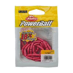 Berkley PowerBait Power Wigglers used in a panfish rig for bites.
